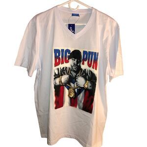 Big Punisher "Big Pun" Ice White T-Shirt XL NWT